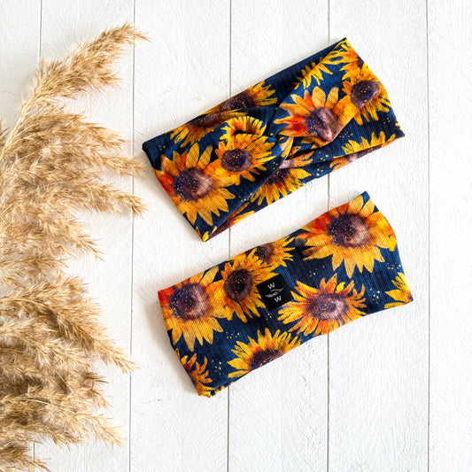Luxe Headband - Sunflower