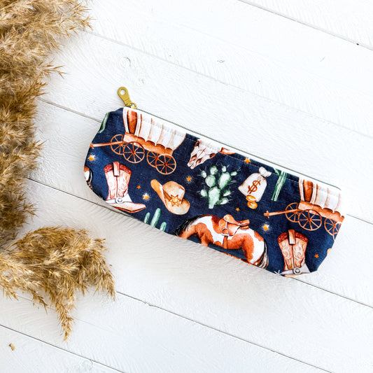 Wild West Zipper Pouch