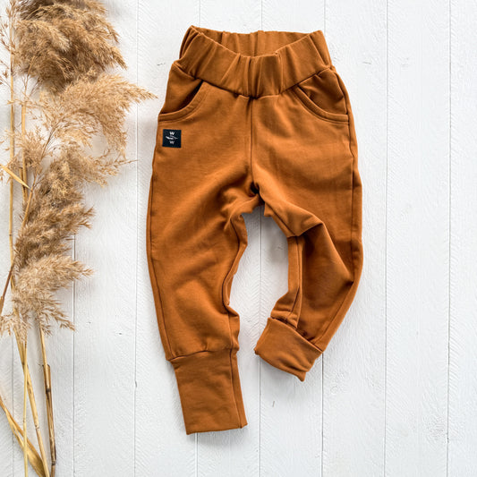 Grow With Me Joggers - Caramel