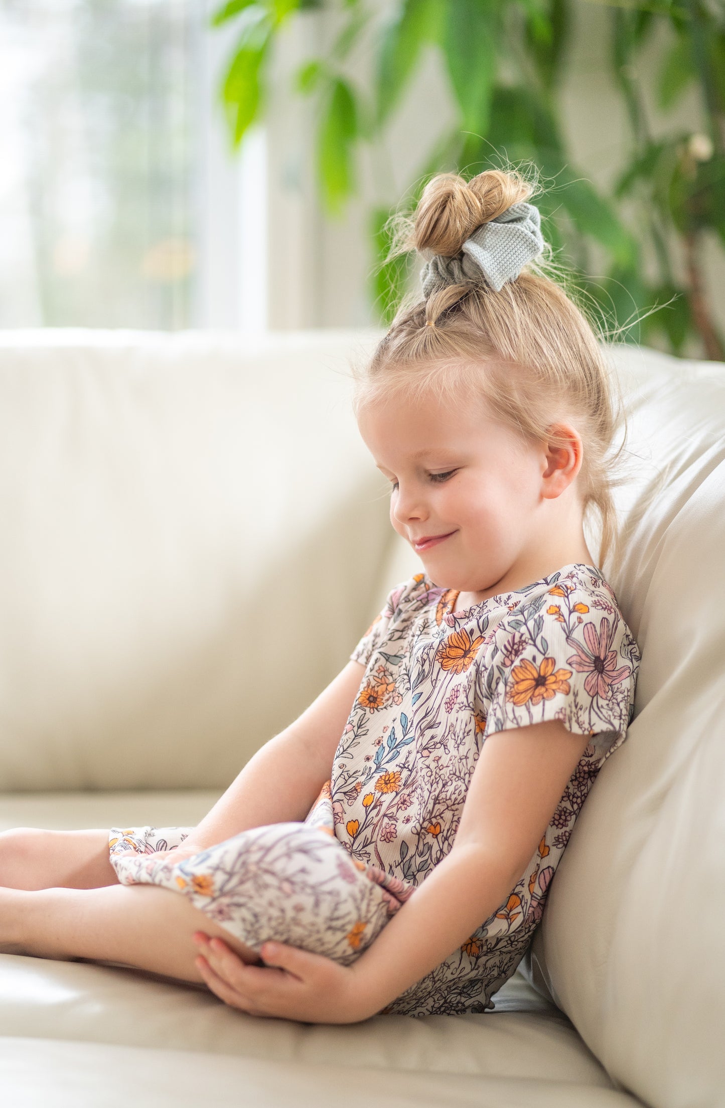 Chamomile Tee Dress - Vintage Botanicals
