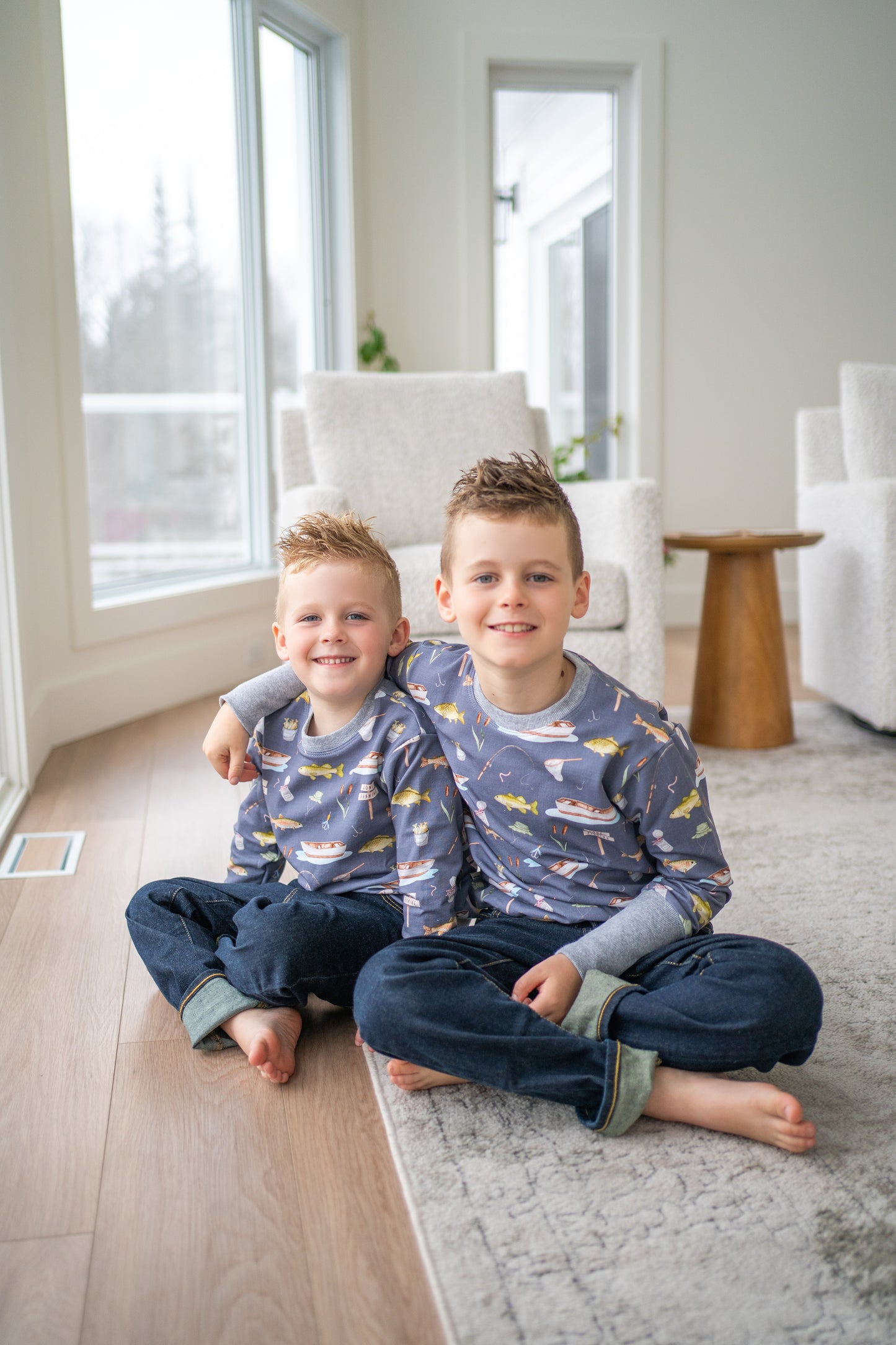 Gone Fishing Lounge Sweater