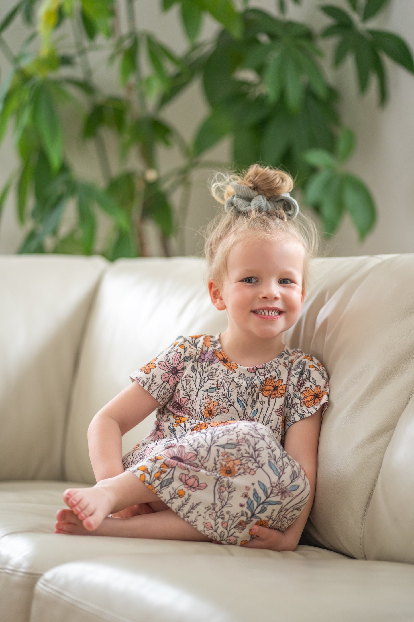 Chamomile Tee Dress - Vintage Botanicals