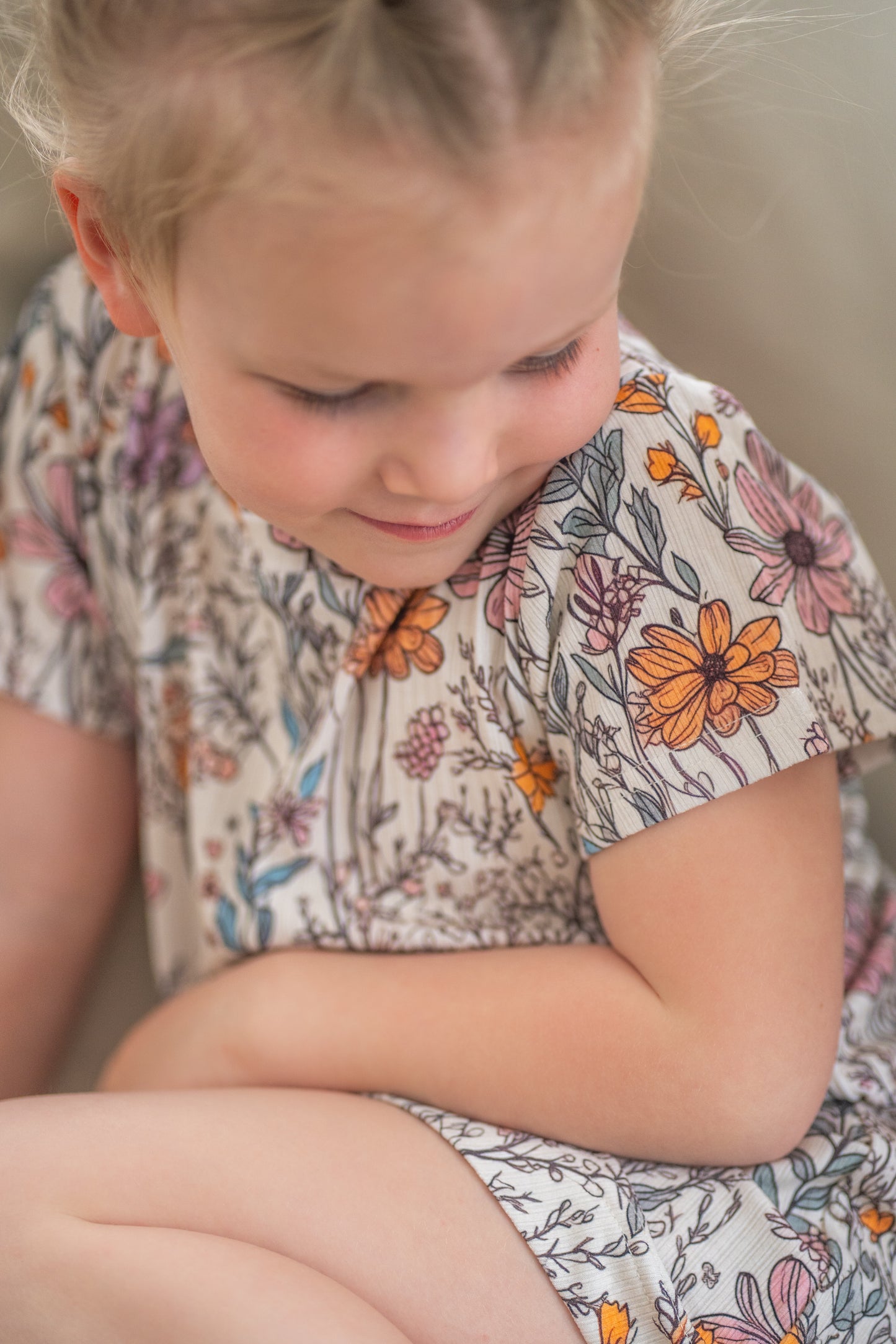 Chamomile Tee Dress - Vintage Botanicals