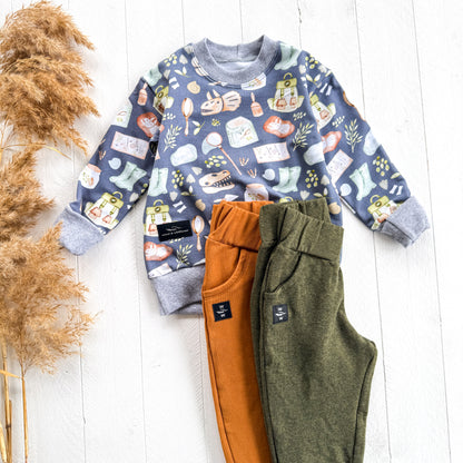 Dinosaur Dig Lounge Sweater