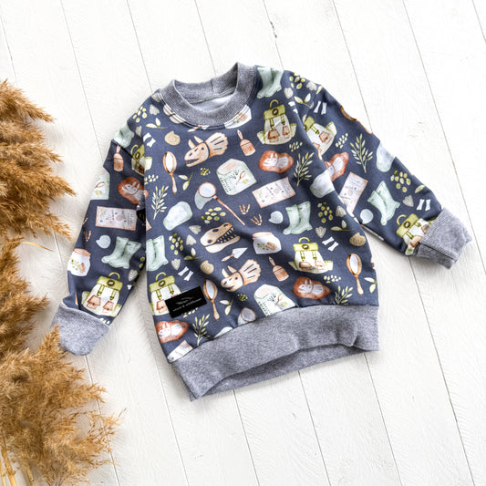 Dinosaur Dig Lounge Sweater