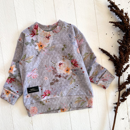 Fall Floral Pullover