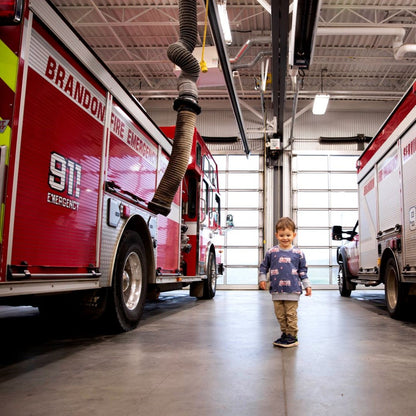 Fire Trucks Lounge Sweater