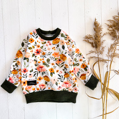 Harvest Floral Lounge Sweater