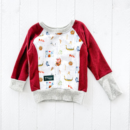 Always be a Viking Pullover - Wine