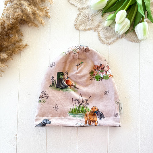 Hunting Dogs Lined Beanie