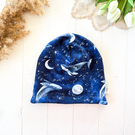Whale Song Lined Beanie