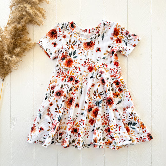 Twirl Dress - Chai Spice Floral