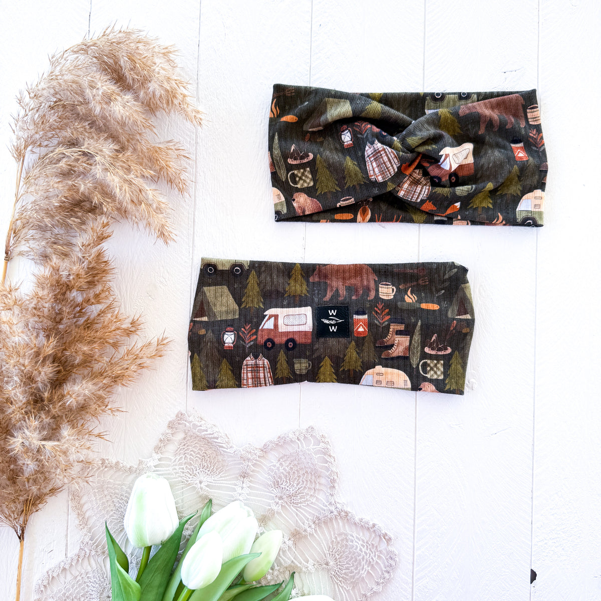 Luxe Headband - Vintage Camping