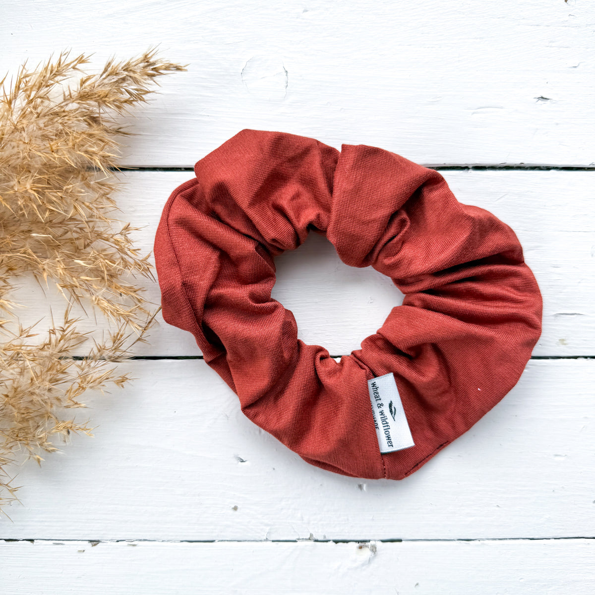 Luxe Scrunchies - Rust