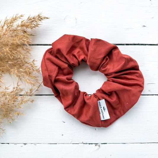 Luxe Scrunchies - Rust