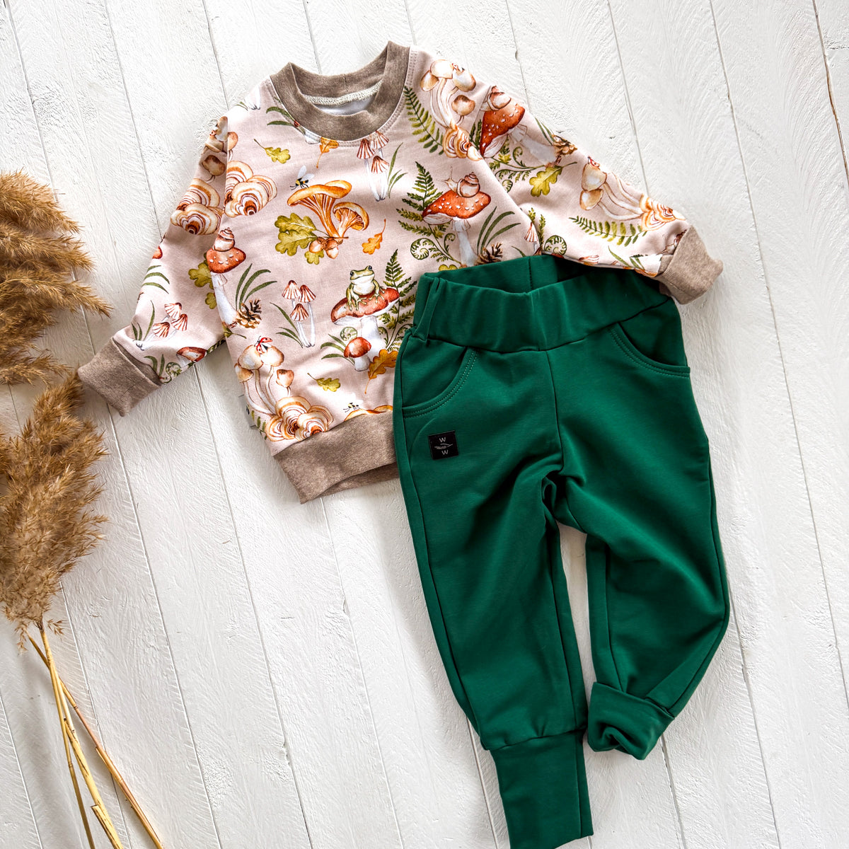 Deep Forest Frogs Lounge Sweater