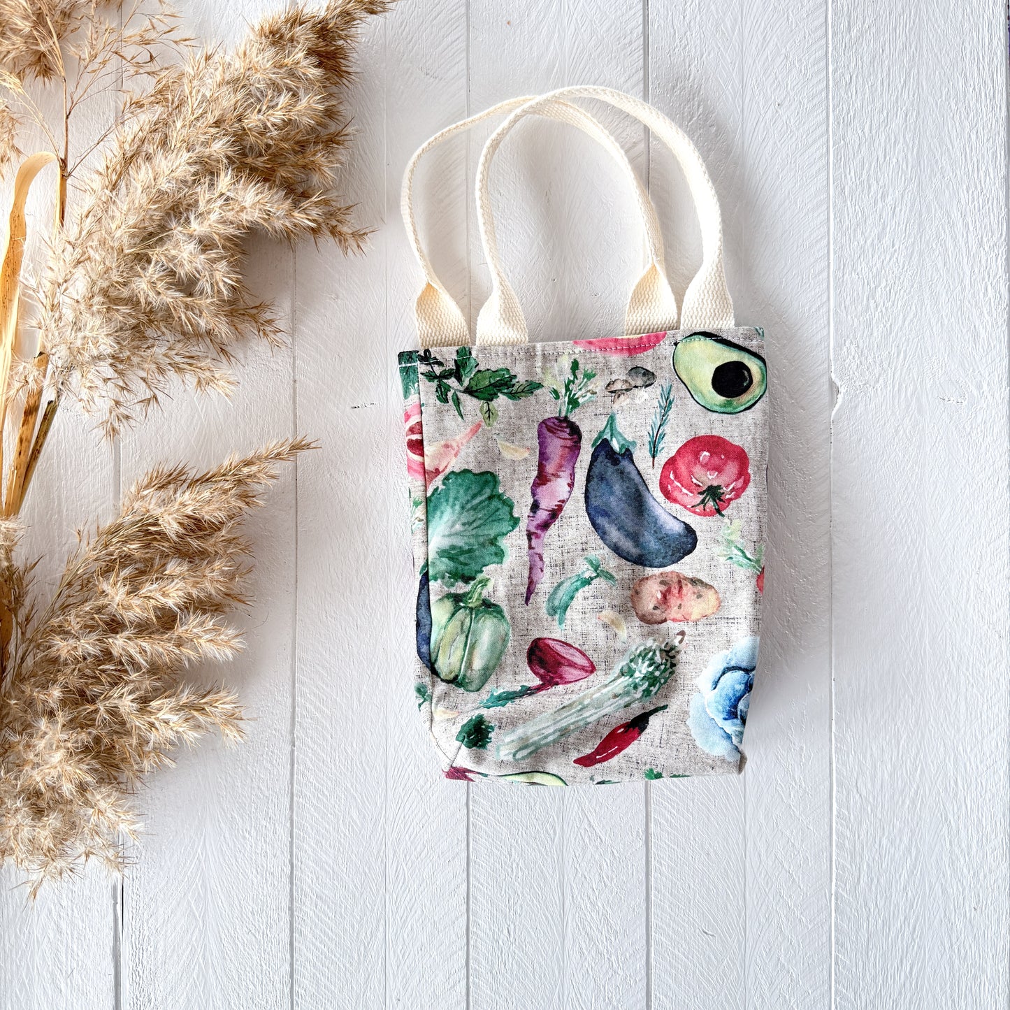 Mini Adventure Tote - Garden Vegetables