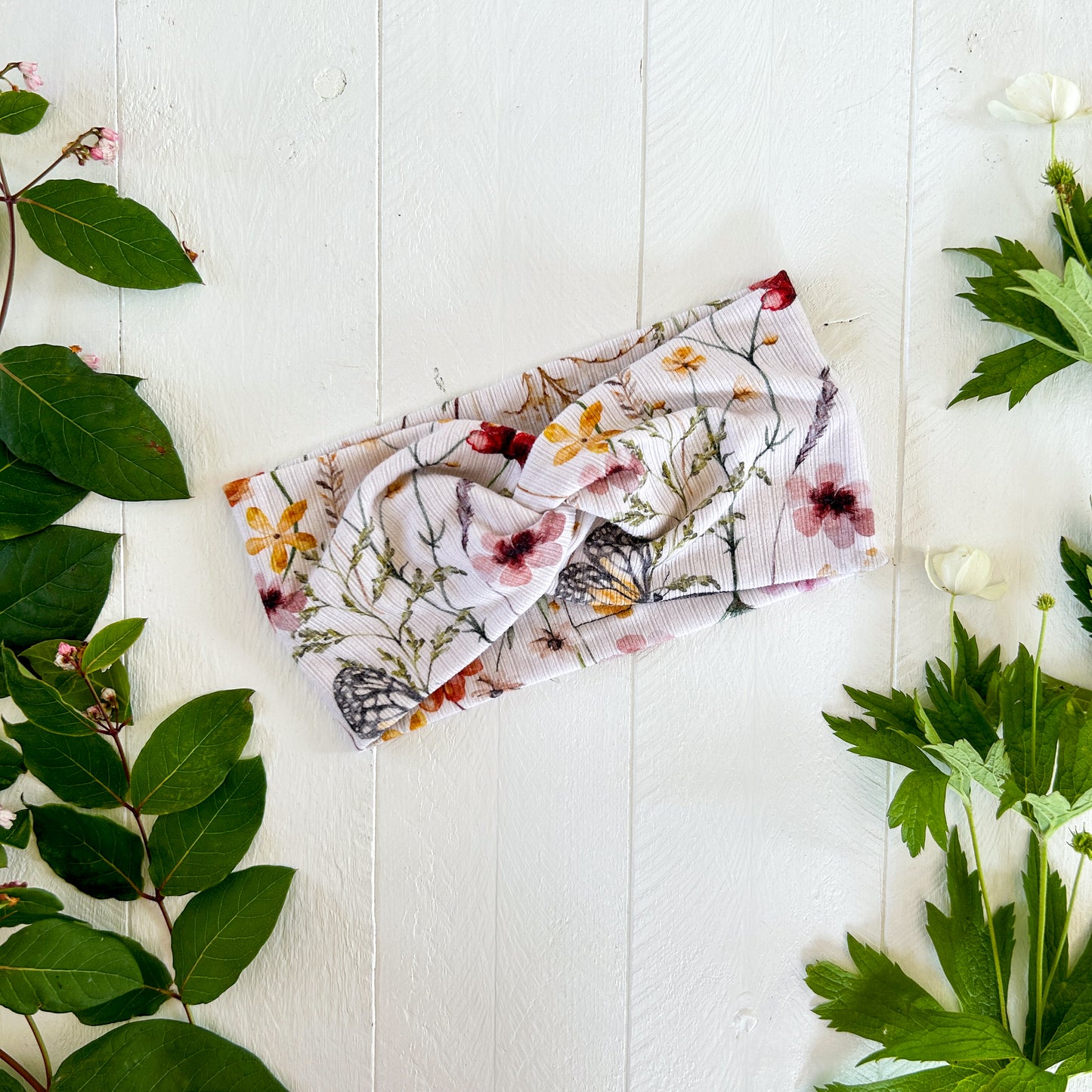 Luxe Headband - Butterfly Garden