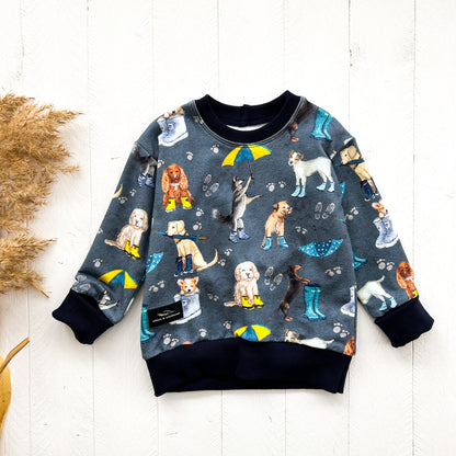 Puddle Puppies Lounge Sweater