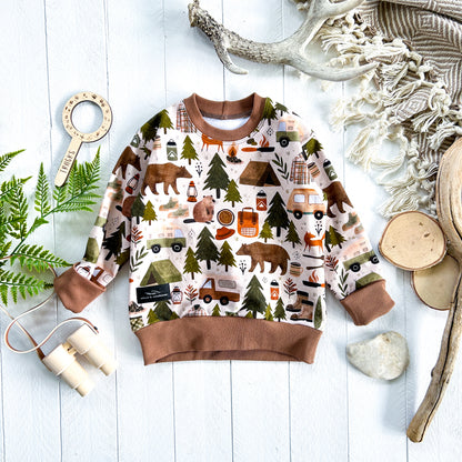 Forest Camp Lounge Sweater