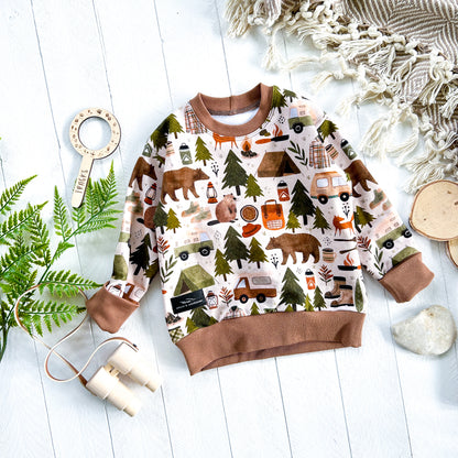 Forest Camp Lounge Sweater