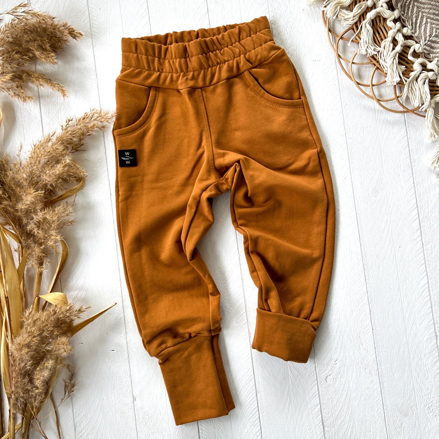 Grow With Me Joggers - Caramel