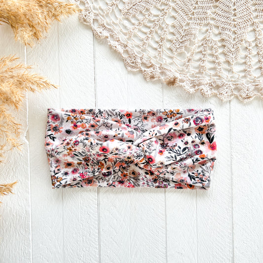 Luxe Headband - Earthy Mini Floral