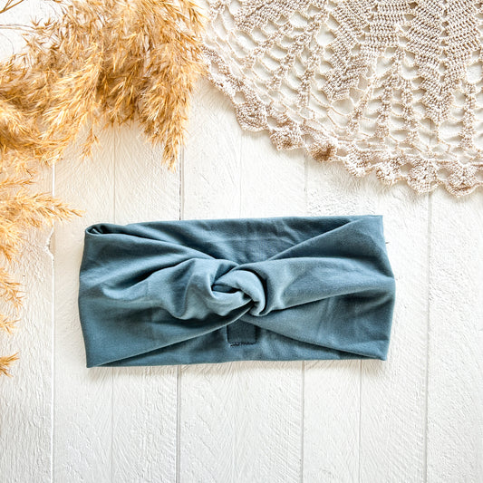 Luxe Headband - Sky Blue