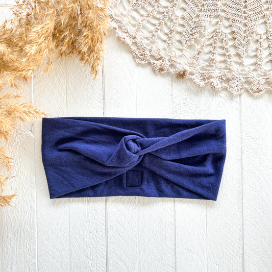 Luxe Headband - Cobalt