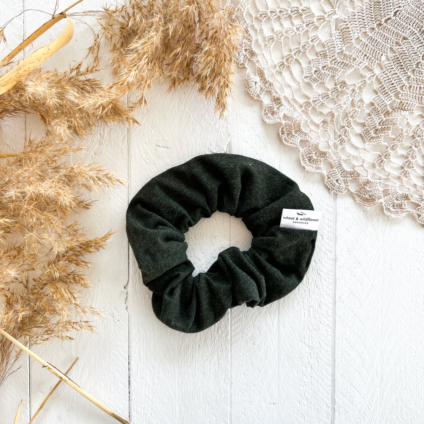 Luxe Scrunchies - Moss