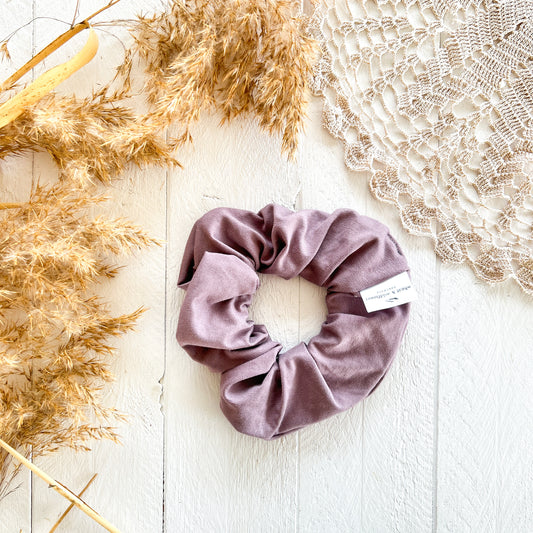 Luxe Scrunchies - Lilac Slate