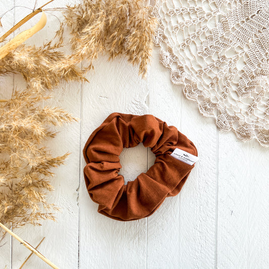 Luxe Scrunchies - Rust