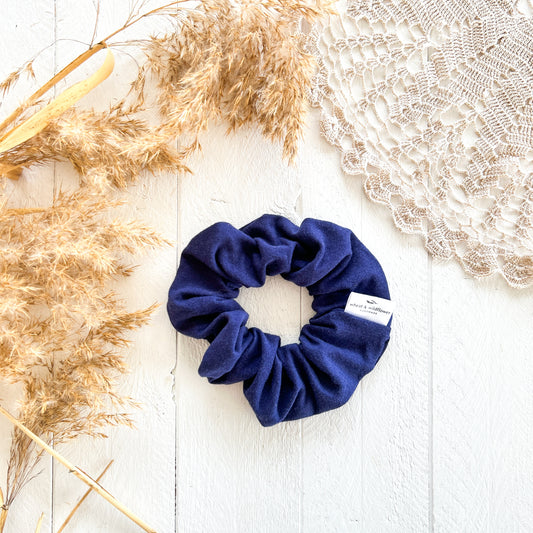 Luxe Scrunchies - Cobalt