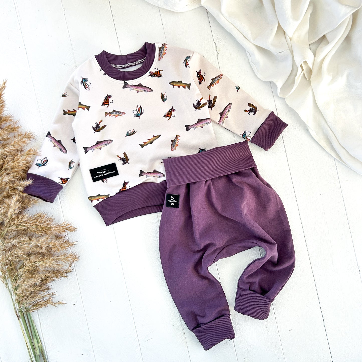 Angling Baby Set - Saskatoon Berry