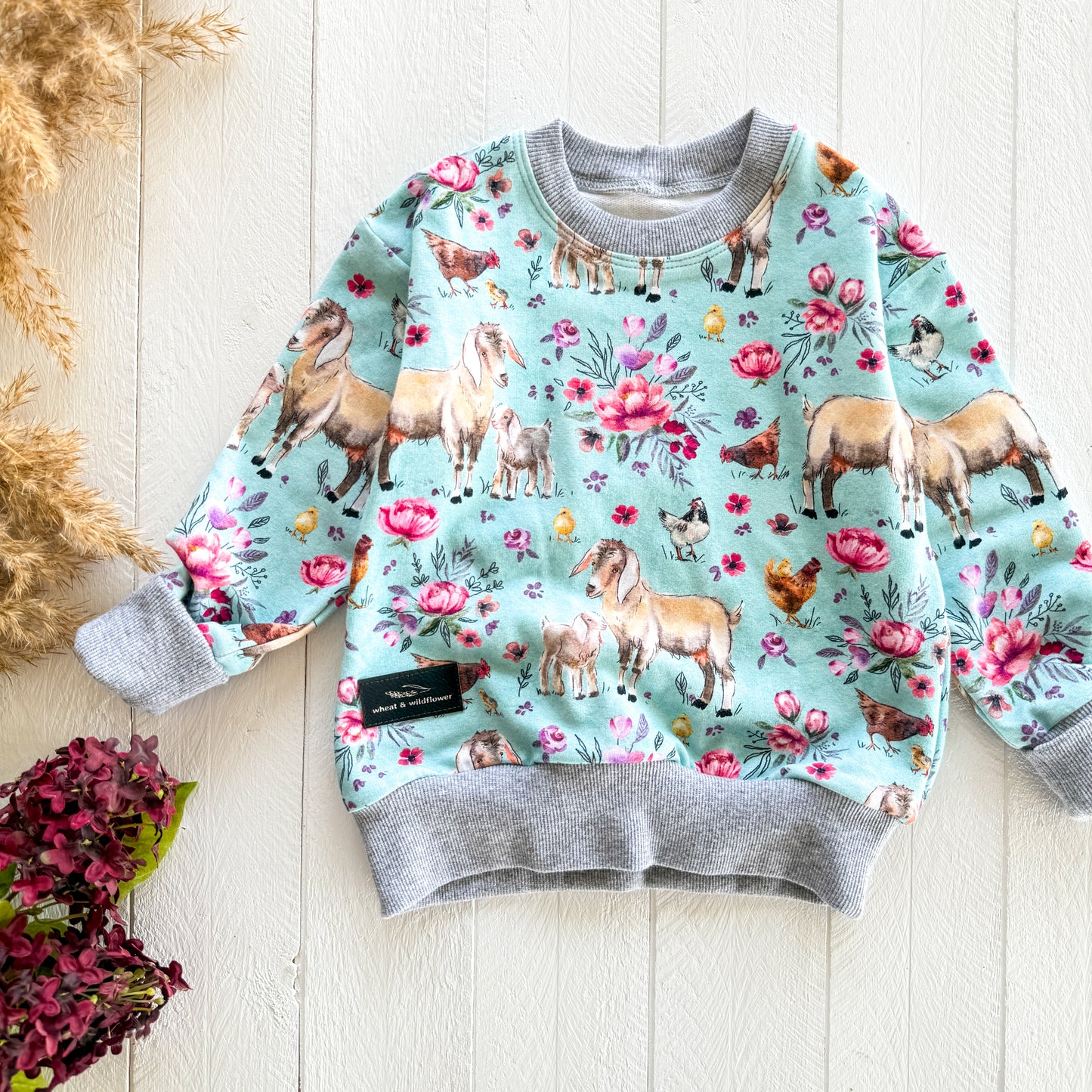 Goats & Chickens Lounge Sweater