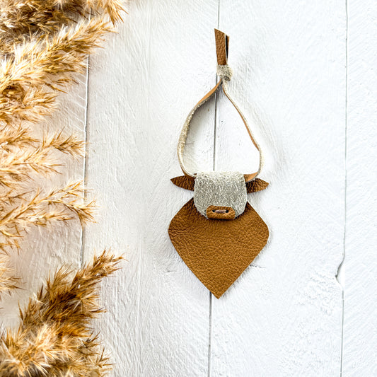 Cow Hanger - Tan