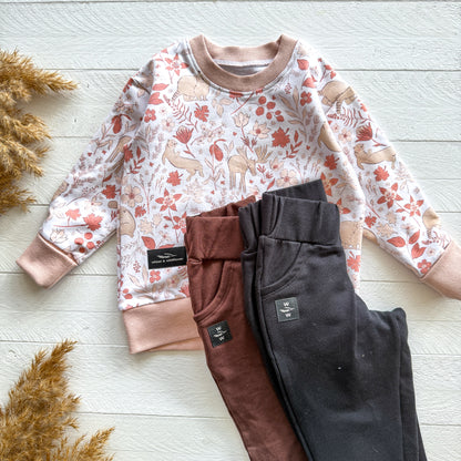 Maple Leaf Meadows Lounge Sweater