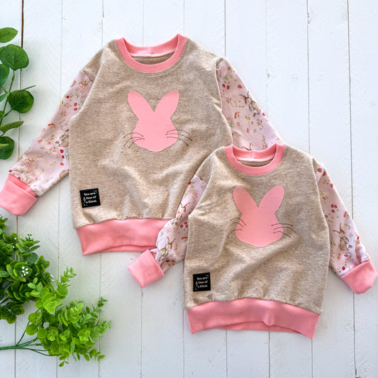 Love Some Bunny OOAK Lounge Sweater