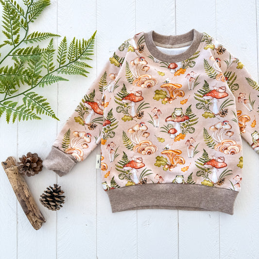 Deep Forest Frogs Lounge Sweater
