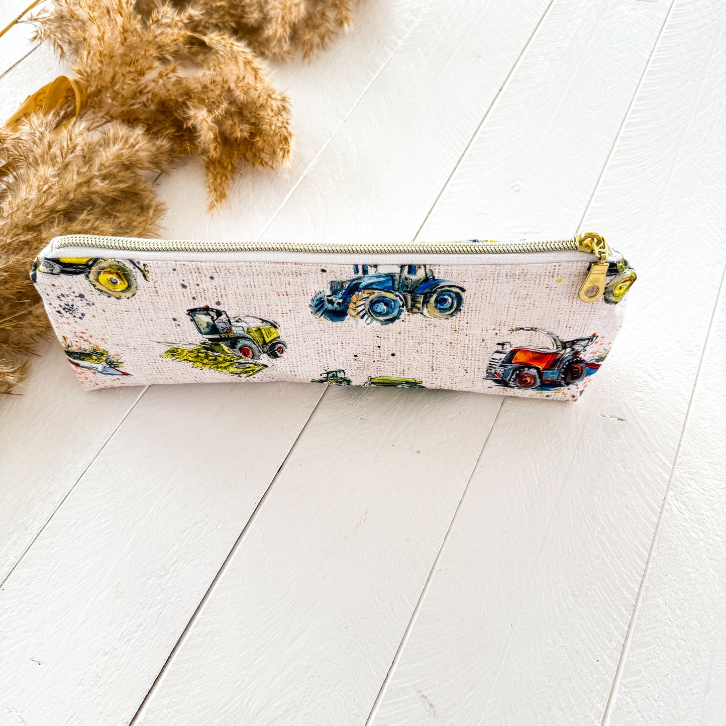 Farm Machines Zipper Pouch