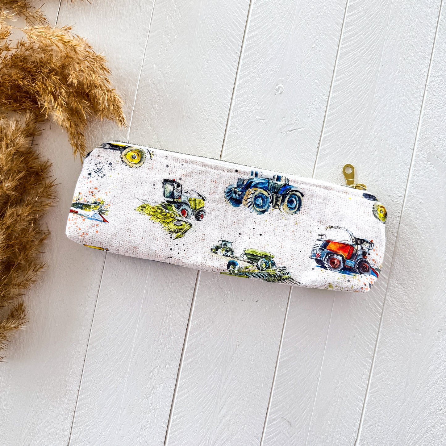 Farm Machines Zipper Pouch