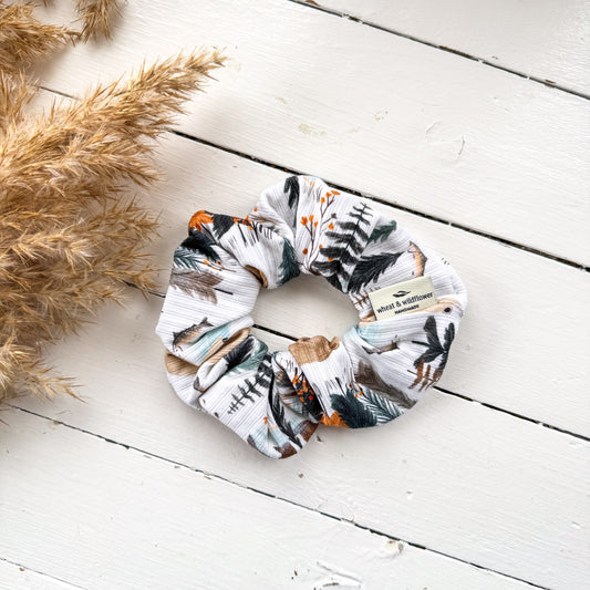 Luxe Scrunchies - Fishing Bears