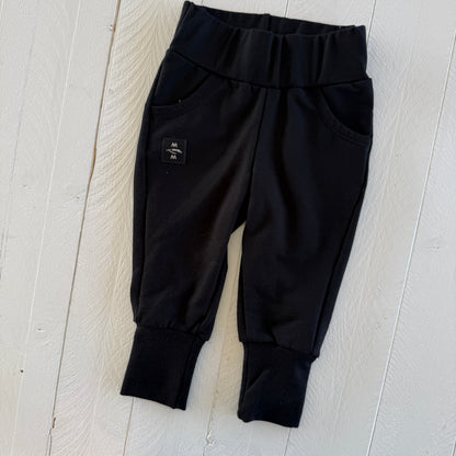 2nds Quality - Black Jogger