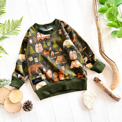 Vintage Camping Lounge Sweater