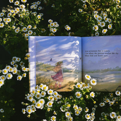 A Princess in Muddy Boots Hardcover Book