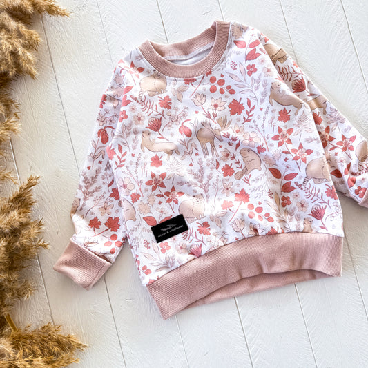 Maple Leaf Meadows Lounge Sweater