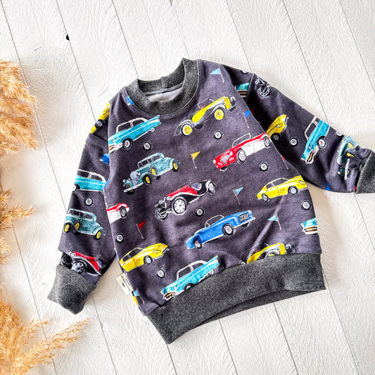 Classic Cars Lounge Sweater