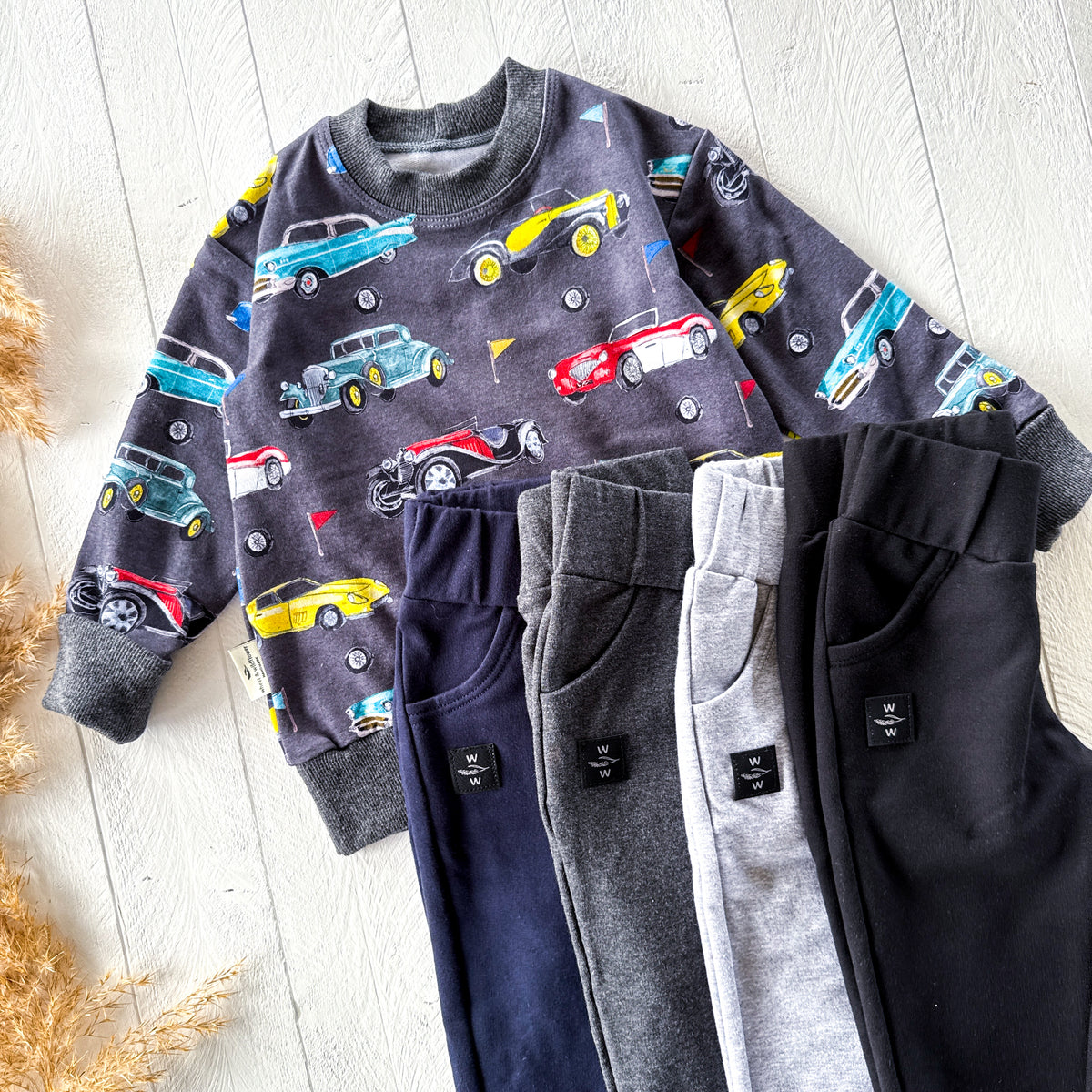Classic Cars Lounge Sweater