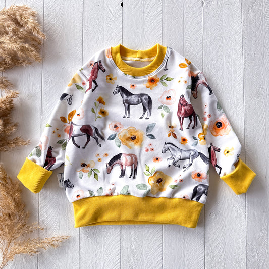 Horses Lounge Sweater