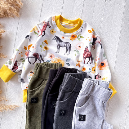 Horses Lounge Sweater